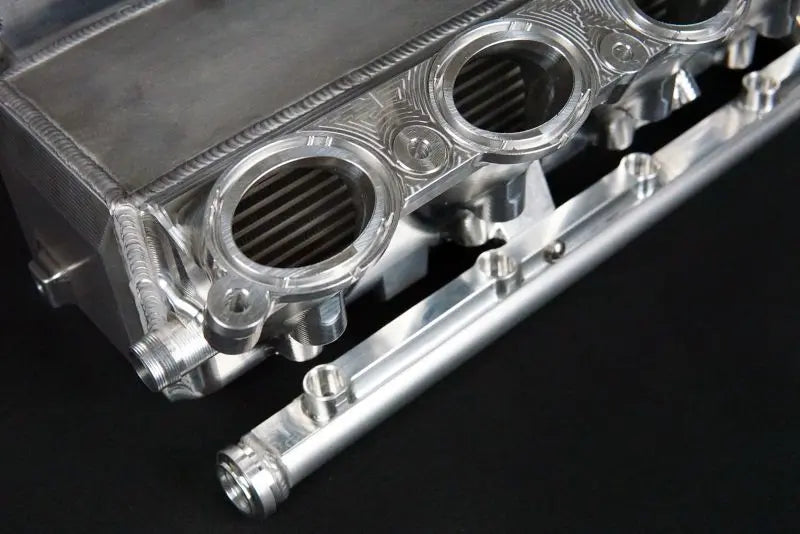 CSF Toyota A90/A91 Supra/ BMW G-Series B58 Charge-Air Cooler Manifold- Machined Billet Aluminum - Black Ops Auto Works