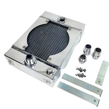 Load image into Gallery viewer, CSF Universal Drag Race / Tuck Radiator w/9in Spal Fan - 10.5in H x 10in L x 3.6in W - Black Ops Auto Works