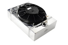 Load image into Gallery viewer, CSF Universal Drag Race / Tuck Radiator w/9in Spal Fan - 10.5in H x 10in L x 3.6in W - Black Ops Auto Works