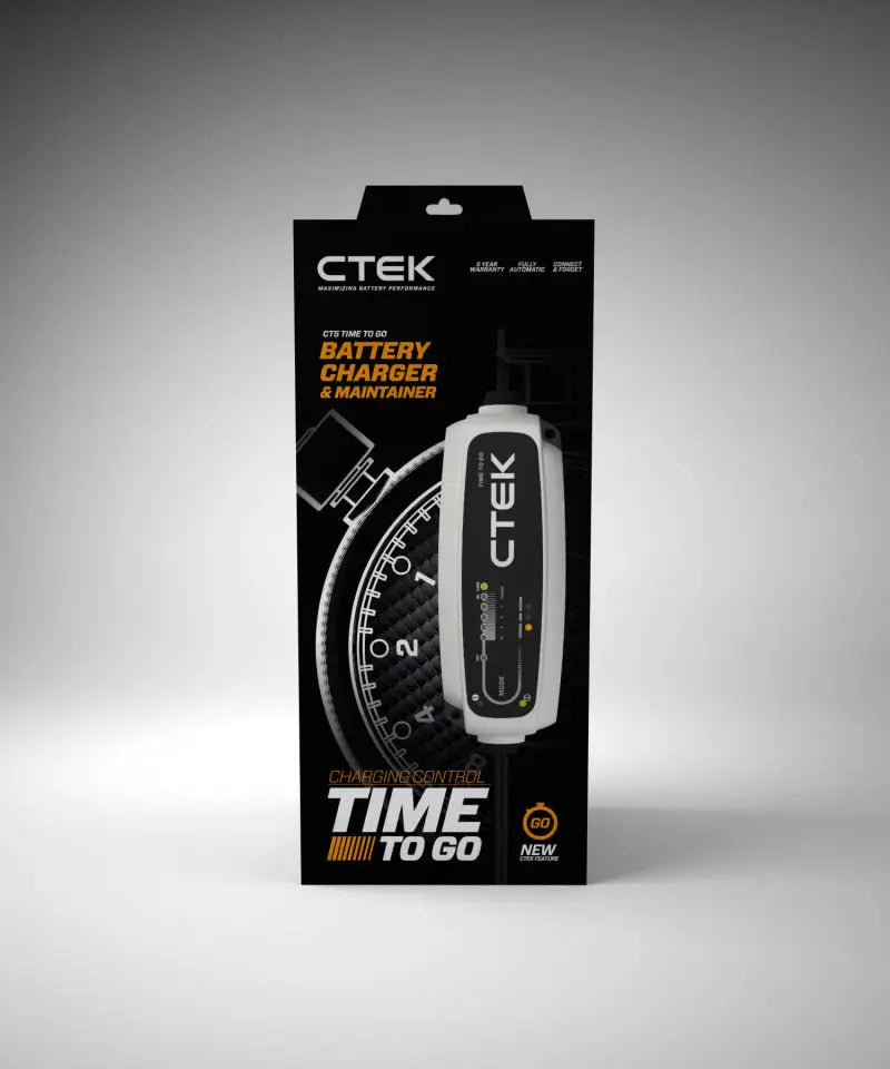 CTEK Battery Charger - CT5 Time To Go - 4.3A - Black Ops Auto Works