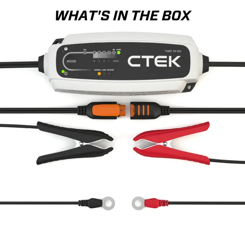 CTEK Battery Charger - CT5 Time To Go - 4.3A - Black Ops Auto Works