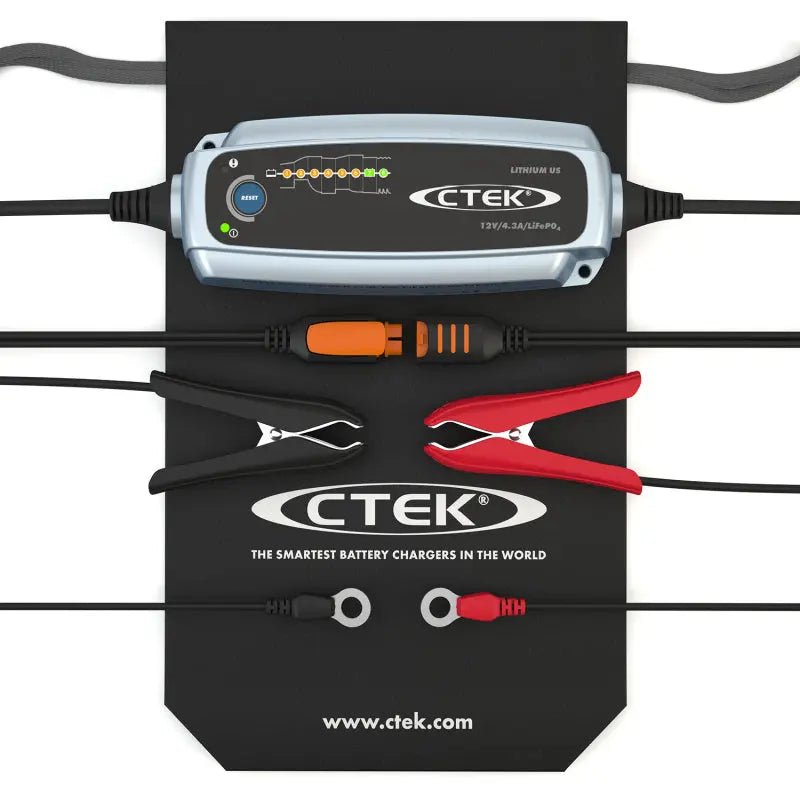CTEK Battery Charger - Lithium US - 12V - Black Ops Auto Works