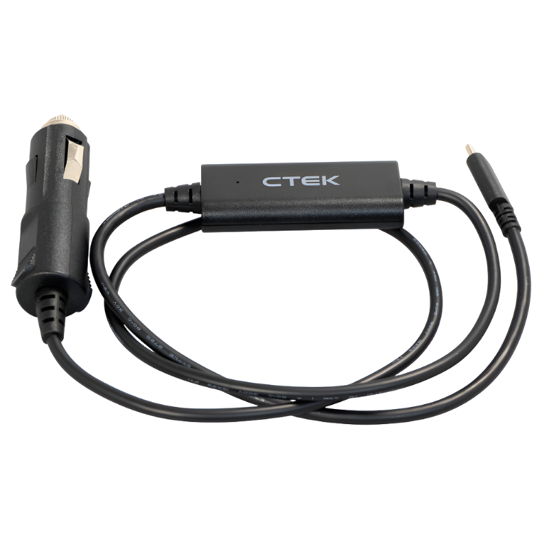 CTEK CS FREE USB-C Charging Cable w/12V Accessory Plug - Black Ops Auto Works