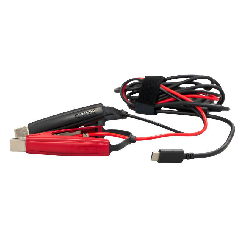 CTEK CS FREE USB-C Charging Cable w/Clamps - Black Ops Auto Works