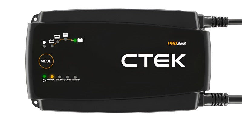 CTEK PRO25S Battery Charger - 50-60 Hz - 12V - Black Ops Auto Works