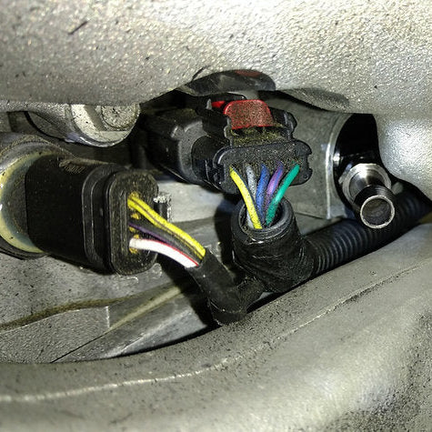 Supercharger floor PCV replacement view on LT4