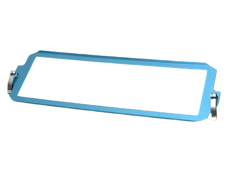 Cusco 08-17 Impreza (GR/GV/VA) Turbo Intercooler Protection Grill Kit Blue w/Blk Mesh - Black Ops Auto Works