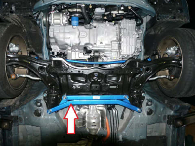 Cusco Lower ARM Bar VER2 Front FIT GE8 CR-Z ZF1 inSIGHT FF OK W/ VER1 - Black Ops Auto Works