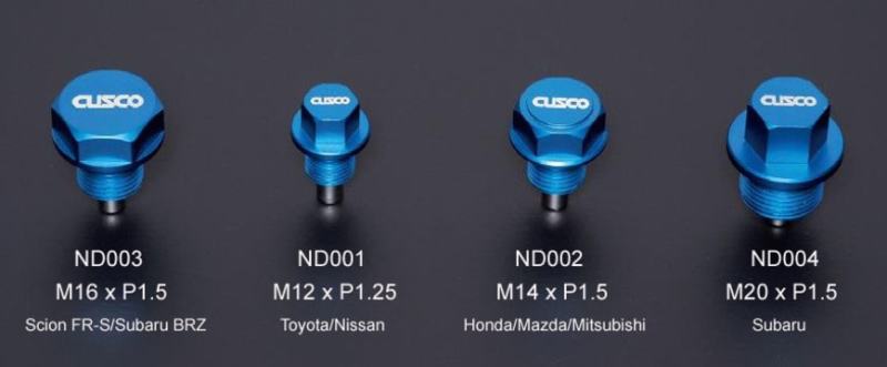 Cusco Neodymium Magnetic Drain Bolt - Toyota/Nissan - Black Ops Auto Works