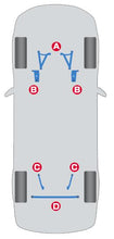 Load image into Gallery viewer, Cusco Power Brace Rear MEMBER Side GRB GH8 GVB SH5 BR9 BM9 Cusco CUS687 492 RS