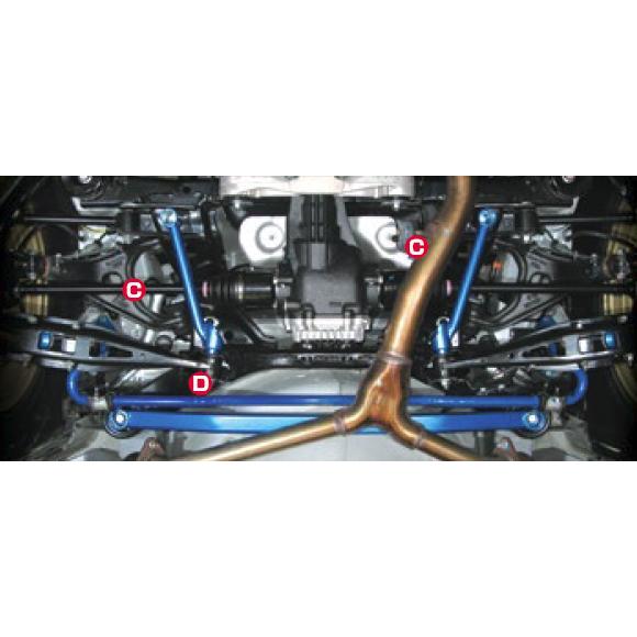 Cusco Power Brace Rear MEMBER Side GRB GH8 GVB SH5 BR9 BM9 Cusco CUS687 492 RS