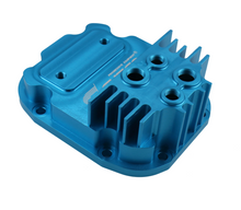 Load image into Gallery viewer, Cusco Cusco Rear Differential Cover Blue Increased Capacity Subaru Impreza WRX STi (R180 End)