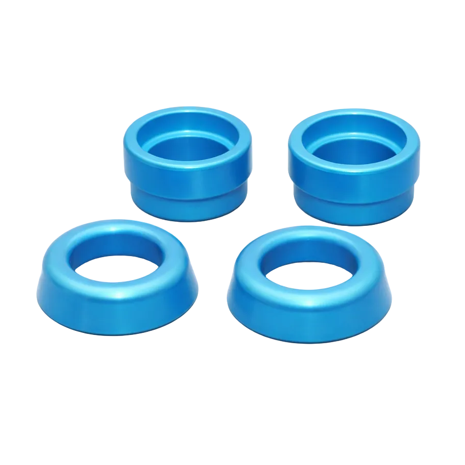 Cusco Rear Differential Rigid Mount Collar Front Side 2021+ Toyota GR Yaris 1.6L AWD - Blue Cusco CUS1C7 928 A