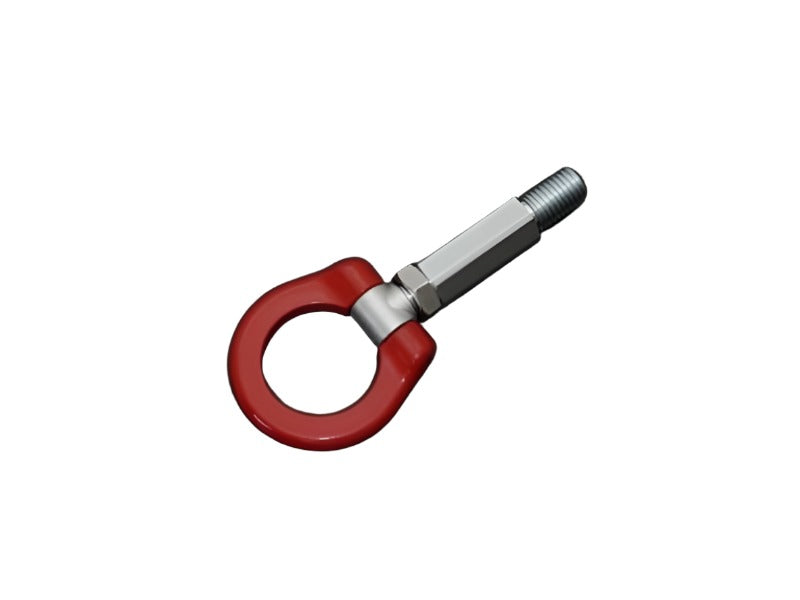Cusco Steel Folding Swivel Joint Tow Hook - Red - Front &amp; Rear for Mazda MX-5, RX-8 - Black Ops Auto Works