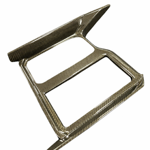 Load image into Gallery viewer, Close-up of carbon fiber weave and clear coat