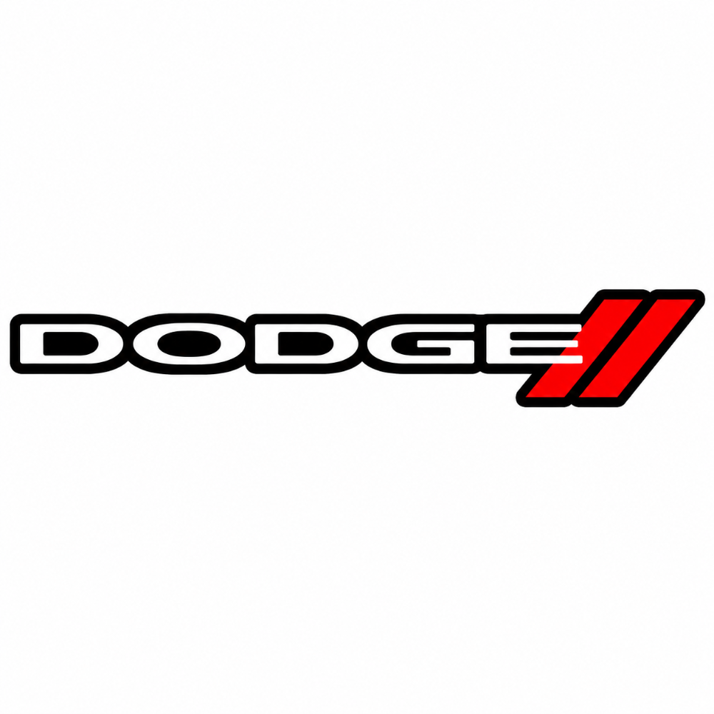 Custom black Dodge Ram’s Head grille badge emblem by Exotic Innovations