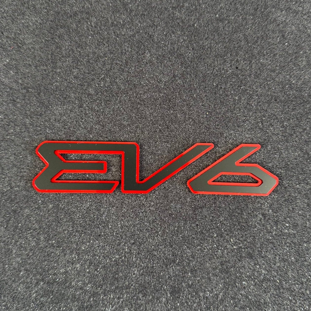 Custom Kia EV 6 Badge / Emblem with OEM-Style Fit Exotic Innovations