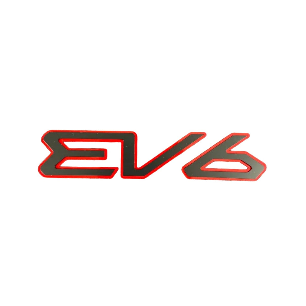 Custom Kia EV 6 Badge / Emblem with OEM-Style Fit Exotic Innovations