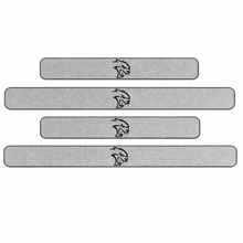 Load image into Gallery viewer, Custom Hellcat door sill plate set of 4 full view