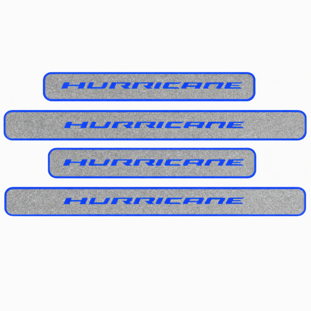 Custom Hurricane door sill plate set of 4 full view