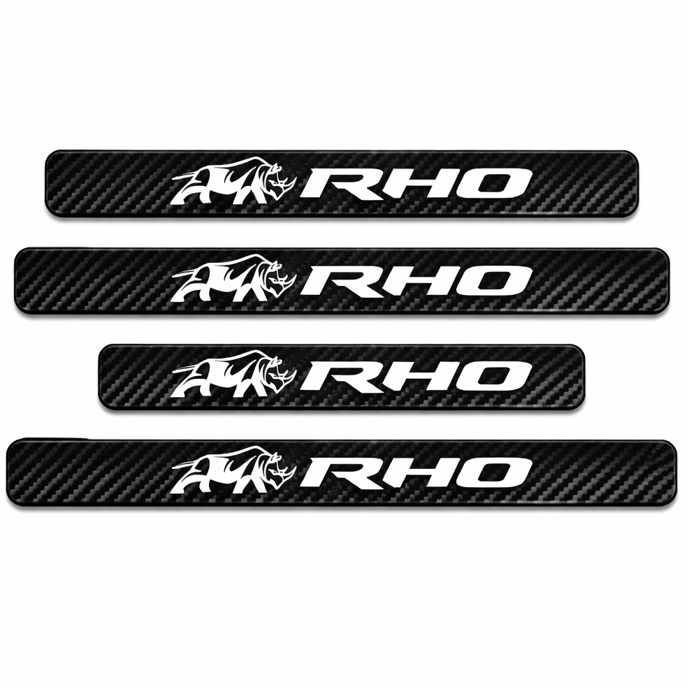 Custom OEM RHO door sill plate set of 4 full view