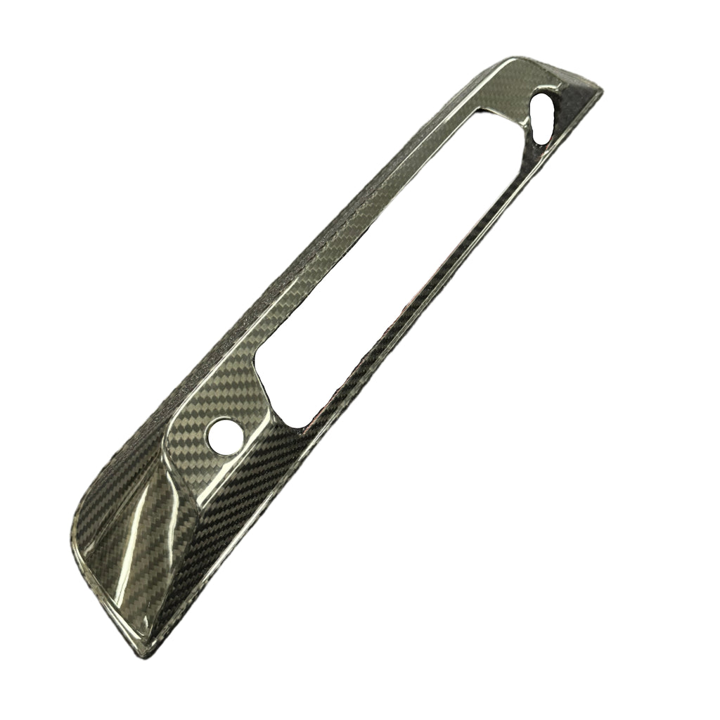Custom RAM carbon fiber 3rd brake light cover full view
