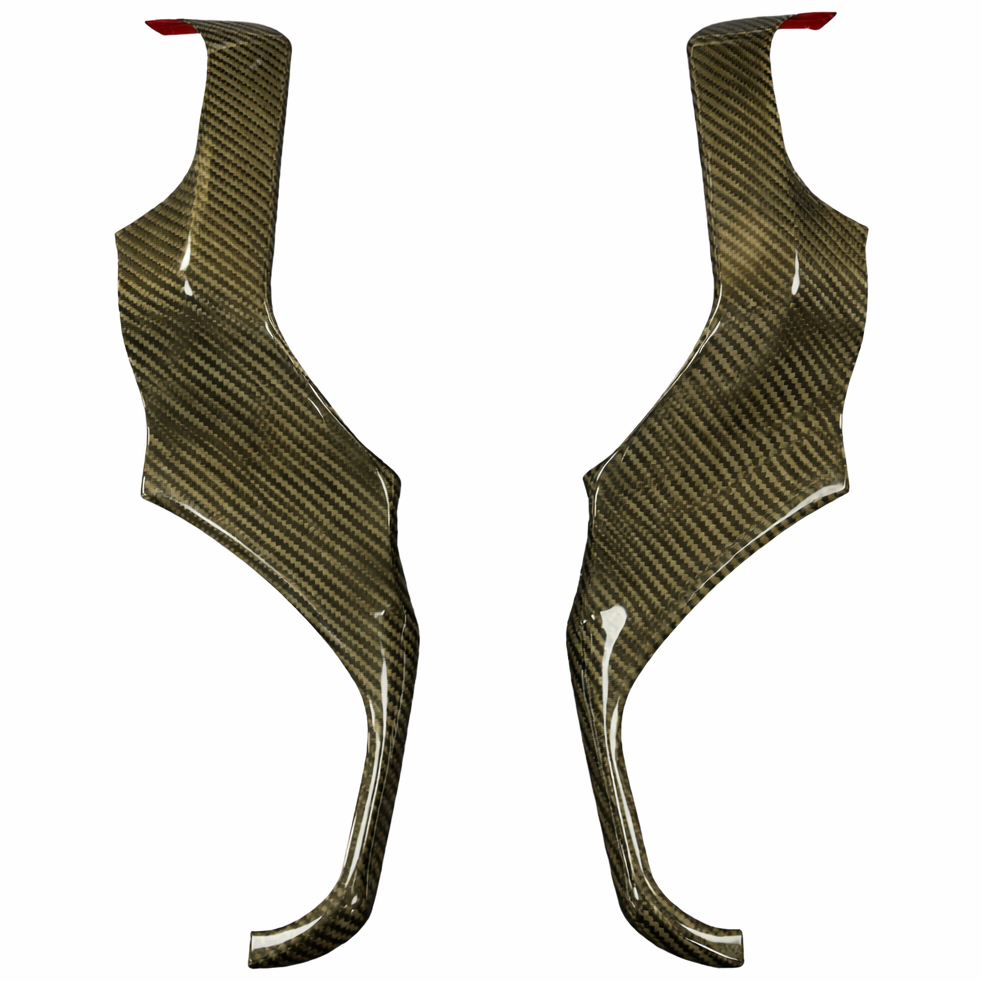 Custom TRX RHO carbon fiber Uconnect radio trim panel full view