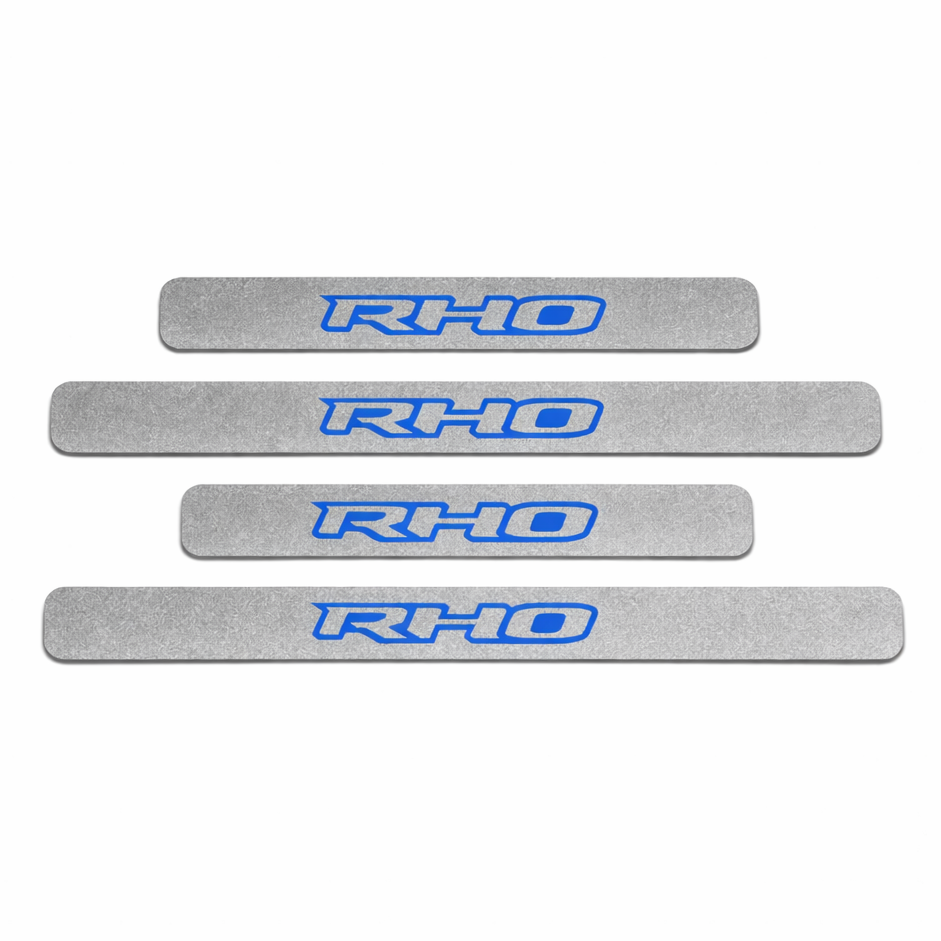 Custom RHO door sill plate set of 4 full view