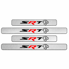 Load image into Gallery viewer, Custom SRT TRX door sill plate set of 4 full view