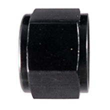 Load image into Gallery viewer, Fragola -12AN Aluminum Flare Cap - Black-Fittings-Fragola