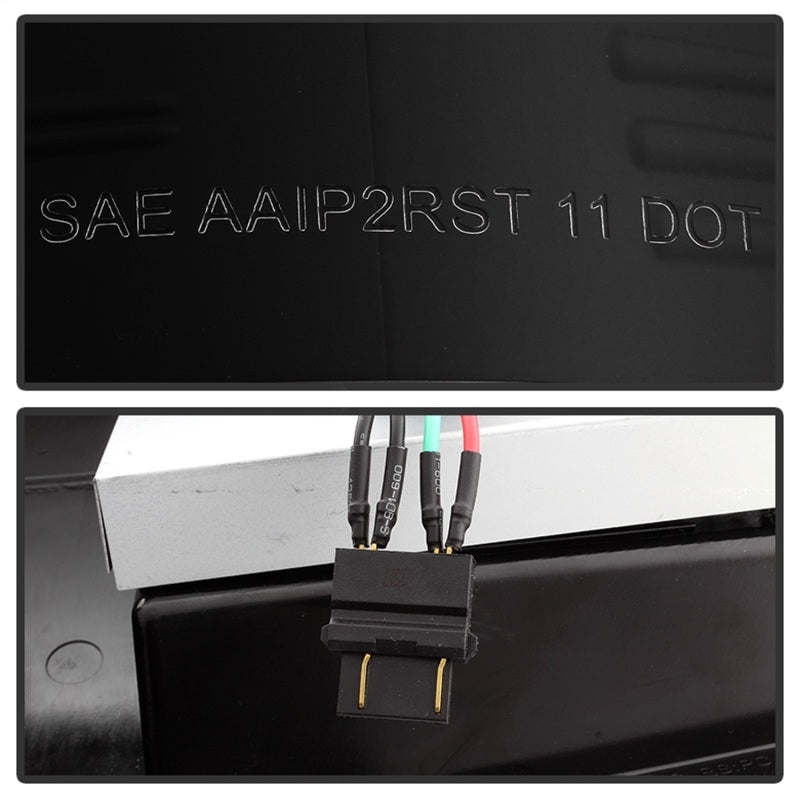 Spyder Ford F150 Styleside 97-03/F250 Version 2 LED Tail Lights Blk ALT-YD-FF15097-LED-G2-BK-Tail Lights-SPYDER