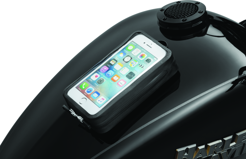 KUR5253-Kuryakyn Magnetic Device Tank Pouch Black-Phone Holders-Kuryakyn