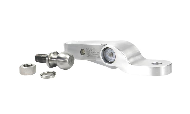 WEIWSFH2-2-01-Weigh Safe Tongue Weighing 2in Drop Fixed Height Ball Mount w/2in Tow Ball (STB01)-Hitch Ball Mounts-Weigh Safe