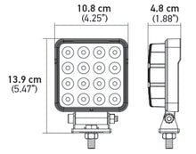 Load image into Gallery viewer, Hella ValueFit LED Work Lamps 4SQ 2.0 LED MV CR BP-Work Lights-Hella