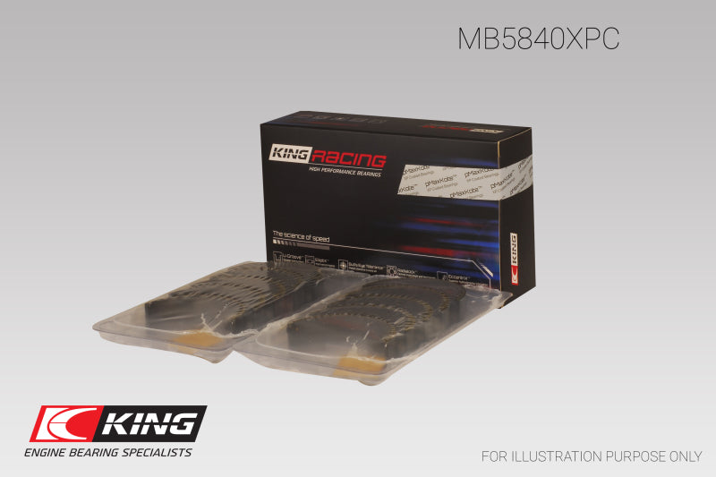 KINGMB5840XPC-King Chrysler 300 Srt8 Main Bearing Set-Bearings-King Engine Bearings