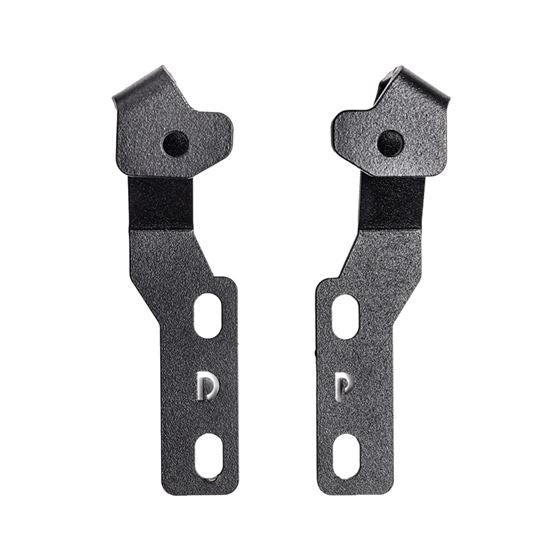 GOR732375T-Go Rhino 2024 Toyota Tacoma XE Hood Hinge Cube Light Mount-Light Mounts-Go Rhino