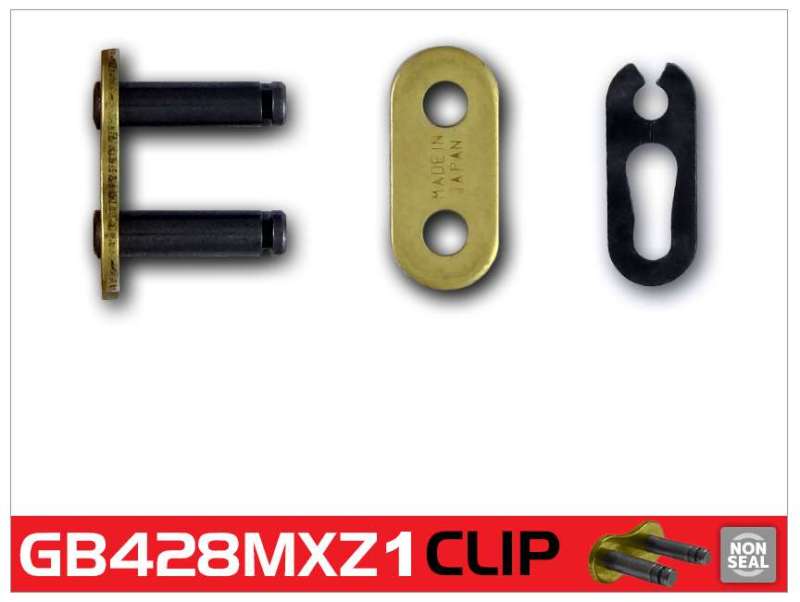 RKCGB428MXZ1-CL-RK Chain GB428MXZ1-CLIP - Gold-Chains-RK Chain