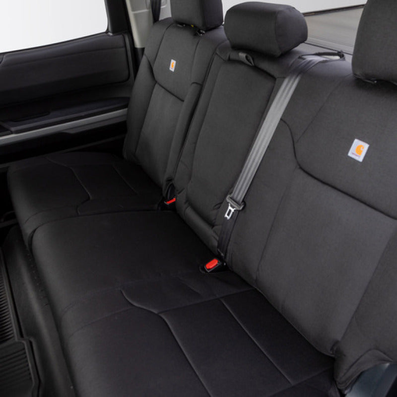 CVRGTD1333COBK-Covercraft 11-18 Dodge Ram Carhartt Super Dux PrecisionFit Custom Second Row Seat Covers - Black-Seat Covers-Covercraft