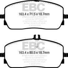 Load image into Gallery viewer, EBCDP42390R-EBC 2019+ Mercedes-Benz A220 Sedan (V177) Yellowstuff Front Brake Pads-Brake Pads - Performance-EBC