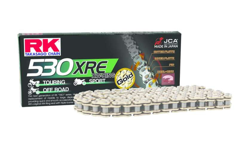 RKCGB530XRE-108-RK Chain GB530XRE-108L XW-Ring - Gold-Chains-RK Chain