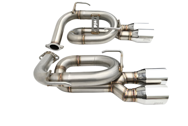 2022+ Subaru WRX Twin Loop 3.5in. Single Layer S.S Tip Axle-Back Exhaust