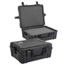 Load image into Gallery viewer, Go Rhino XVenture Gear Hard Case w/Foam - Large 25in. / Lockable / IP67 - Tex. Black-Cargo Boxes &amp; Bags-Go Rhino