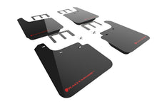Load image into Gallery viewer, RALMF121-UR-BLK-RD-Rally Armor 19-24 Gen 4 Chevy Silverado 1500 Black UR Mud Flap Metallic Red Logo-Mud Flaps-Rally Armor