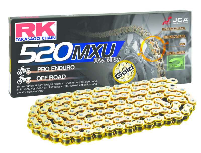 RKCGB520MXU-116-RK Chain GB520MXU-116L UW-Ring - Gold-Chains-RK Chain