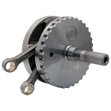 Load image into Gallery viewer, S&amp;S Cycle 07-17 BT 4-3/8in Stroke Flywheel Assembly w/ Sprocket Shaft Bearing Race-Flywheels-S&amp;S Cycle