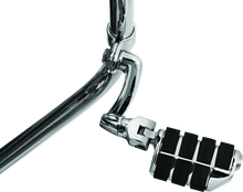 Load image into Gallery viewer, KUR4574-Kuryakyn Longhorn Offset Dually ISO Peg With 1-1/2in Clamp Chrome-Footpegs-Kuryakyn