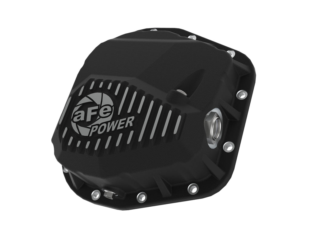 aFe aFe 97-23 Ford F-150 Pro Series Rear Differential Cover Black w/ Machined Fins