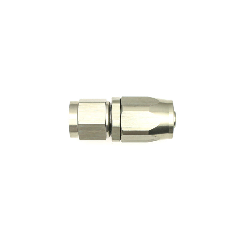 DWK6-02-0801-B-DeatschWerks 6AN Female Swivel Strait Hose End CPE - Anodized Matte Black-Fittings-DeatschWerks