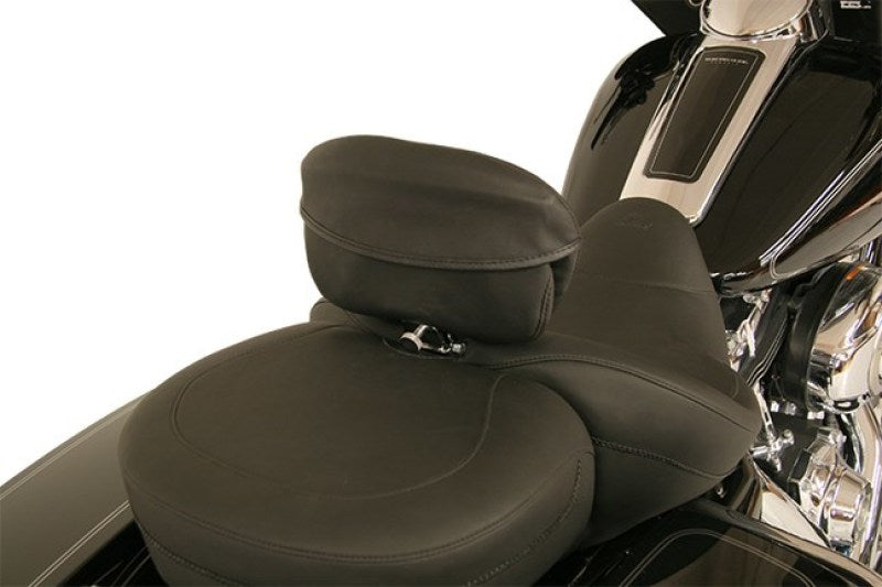MMP77622-Mustang Driver Backrest Sport Pouch Cover - Black-Seat Covers-Mustang Motorcycle