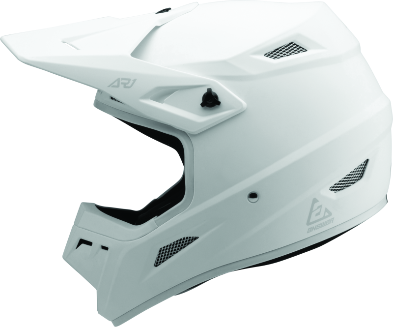 answer motorcycle helmets Answer AR1 Solid Helmet White